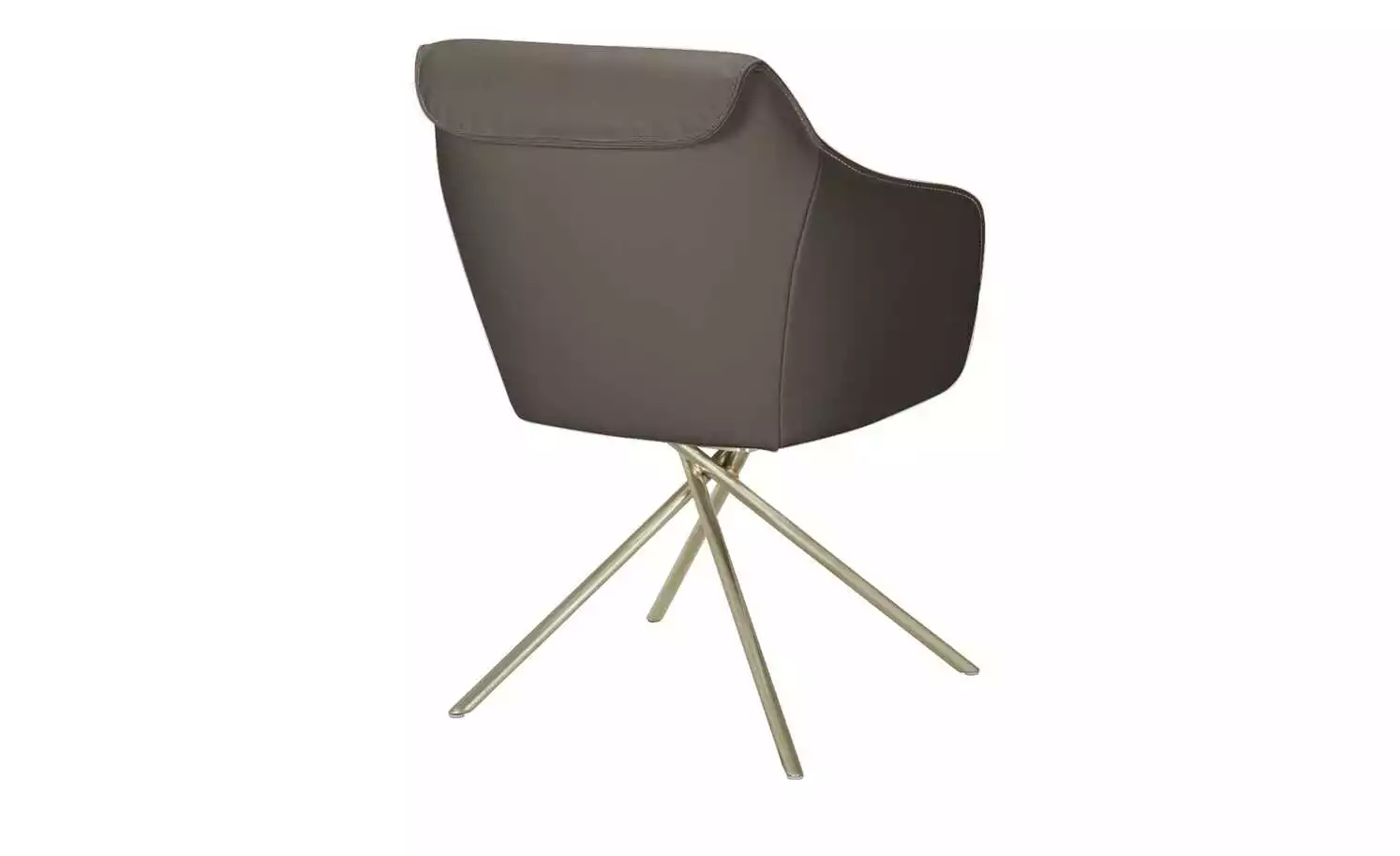 KOINOR Armlehnstuhl Dining System 1 | Carbone (Grau-Braun) / Kontrastnaht Beige 5 KOINOR Armlehnstuhl Dining System 1 | Carbone (Grau-Braun) / Kontrastnaht Beige – Bild 3