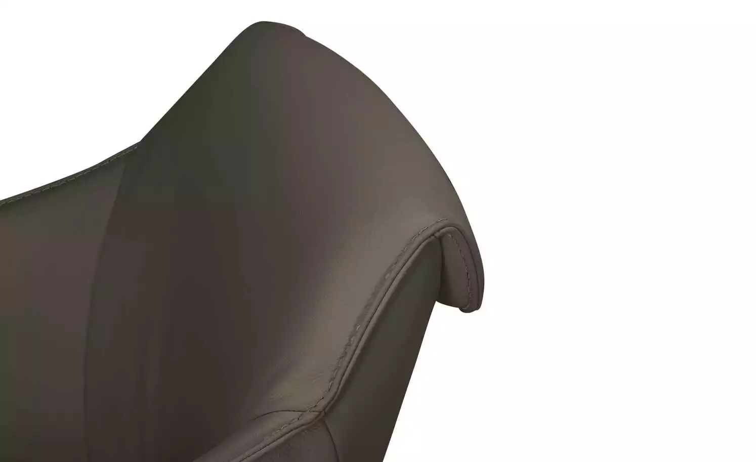 KOINOR Armlehnstuhl Dining System 1 | Carbone (Grau-Braun) / Kontrastnaht Beige 9 KOINOR Armlehnstuhl Dining System 1 | Carbone (Grau-Braun) / Kontrastnaht Beige – Bild 7