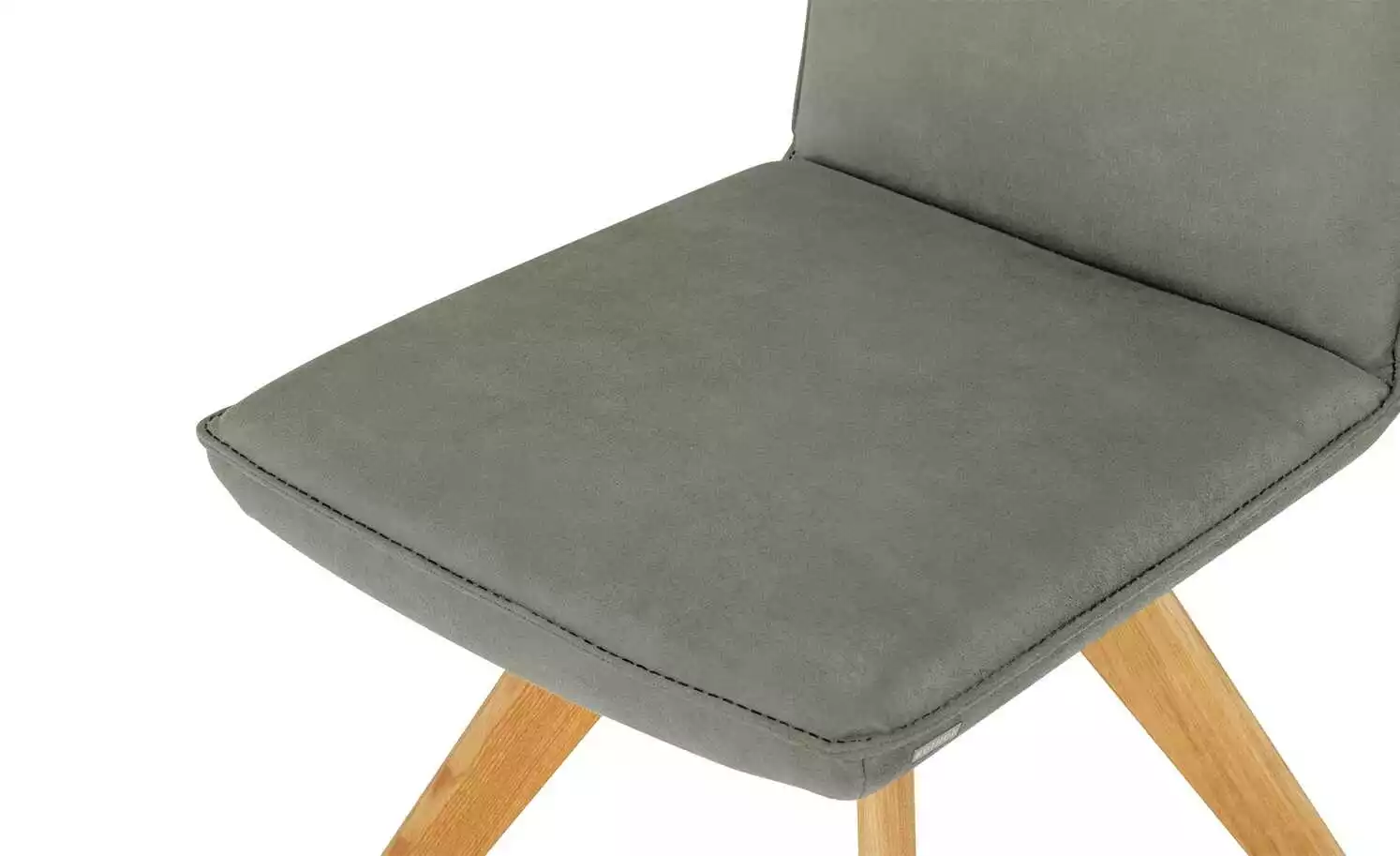 KOINOR Polsterstuhl Dining System 2 | Hellgrau / Kontrastfaden Schwarz 5 KOINOR Polsterstuhl Dining System 2 | Hellgrau / Kontrastfaden Schwarz – Bild 3