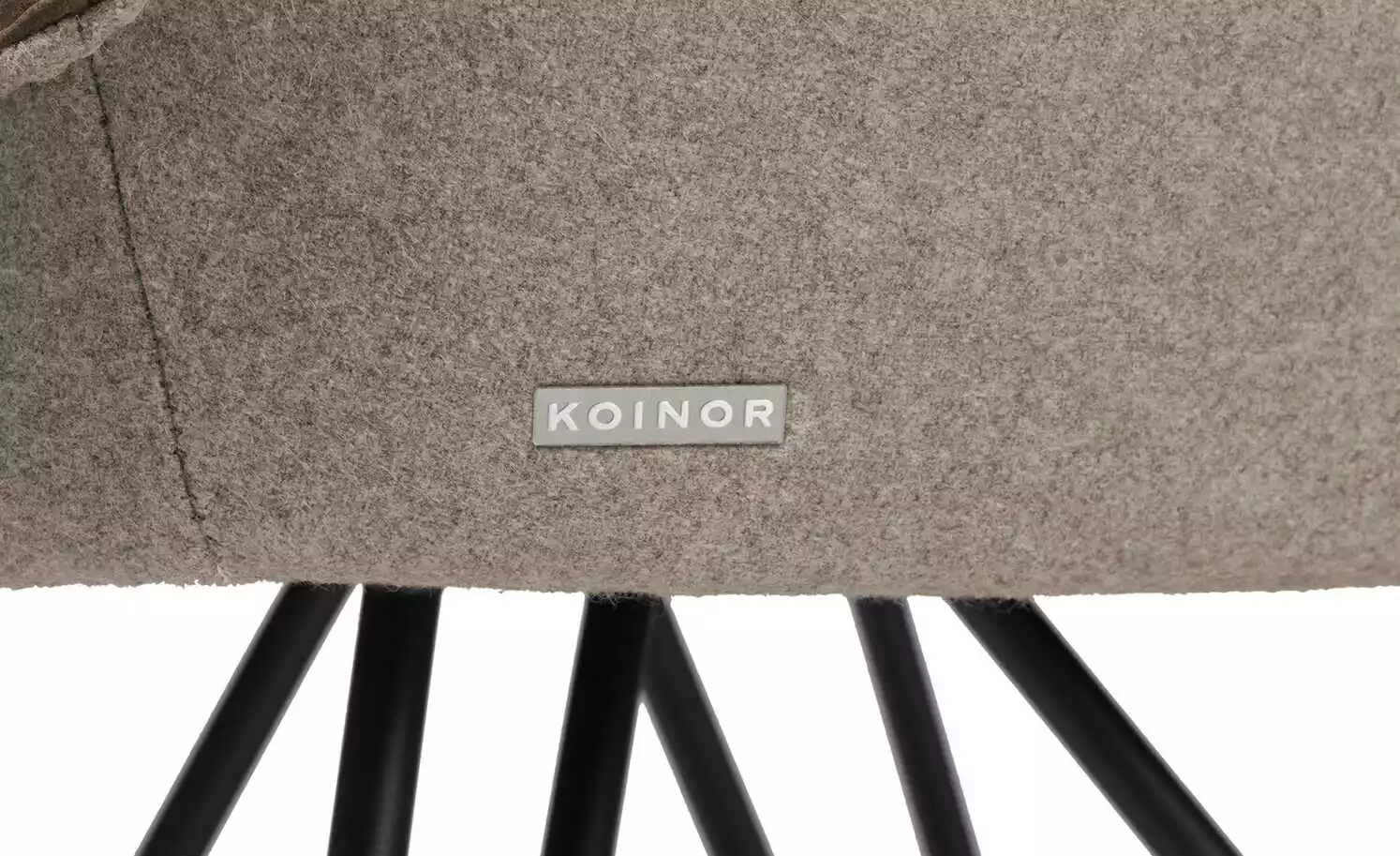 KOINOR Armlehnstuhl Dining System 4 | Muskat (Braun) / Braun / Kontrastnaht Beige 8 KOINOR Armlehnstuhl Dining System 4 | Muskat (Braun) / Braun / Kontrastnaht Beige – Bild 6