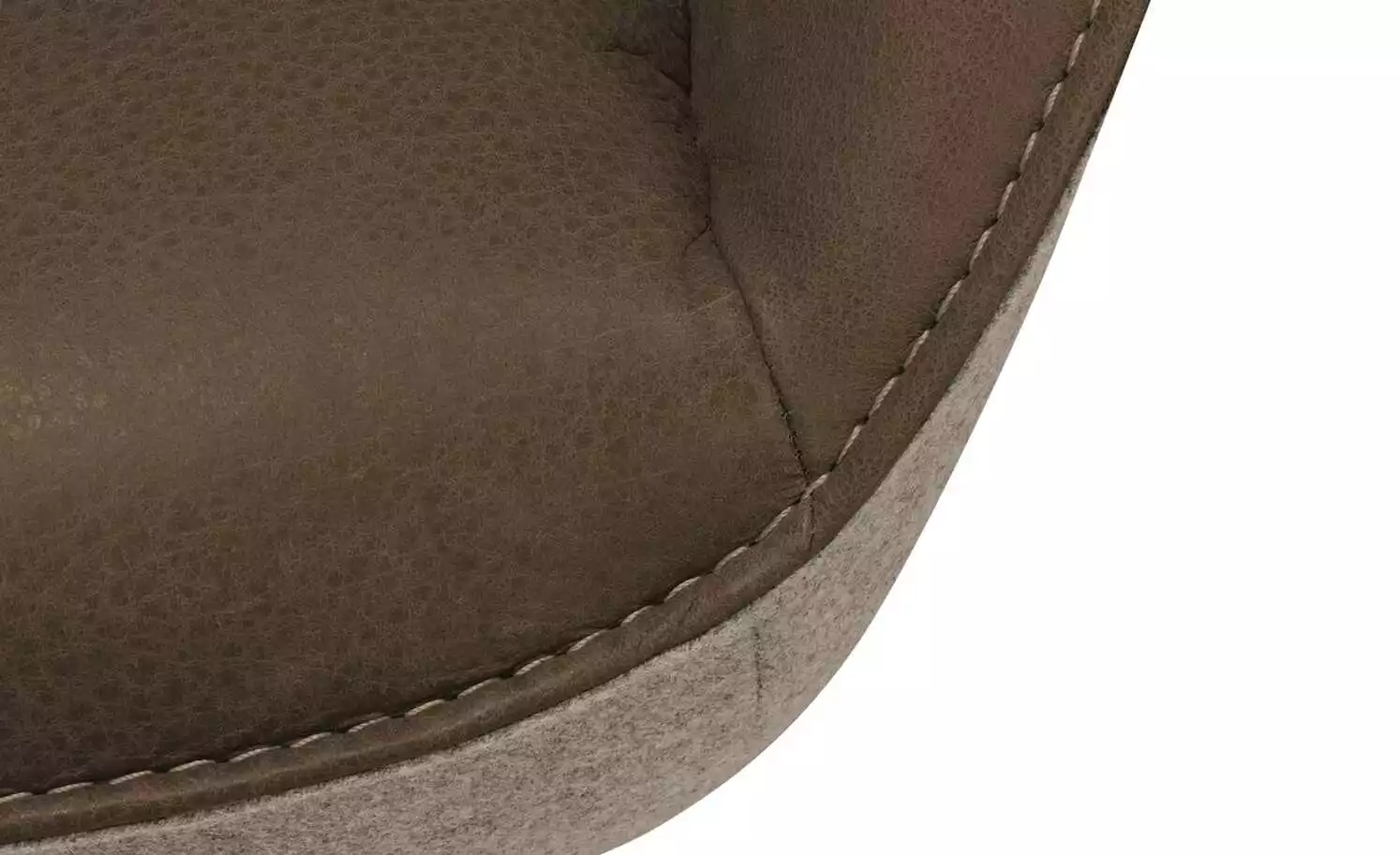 KOINOR Armlehnstuhl Dining System 4 | Muskat (Braun) / Braun / Kontrastnaht Beige 9 KOINOR Armlehnstuhl Dining System 4 | Muskat (Braun) / Braun / Kontrastnaht Beige – Bild 7