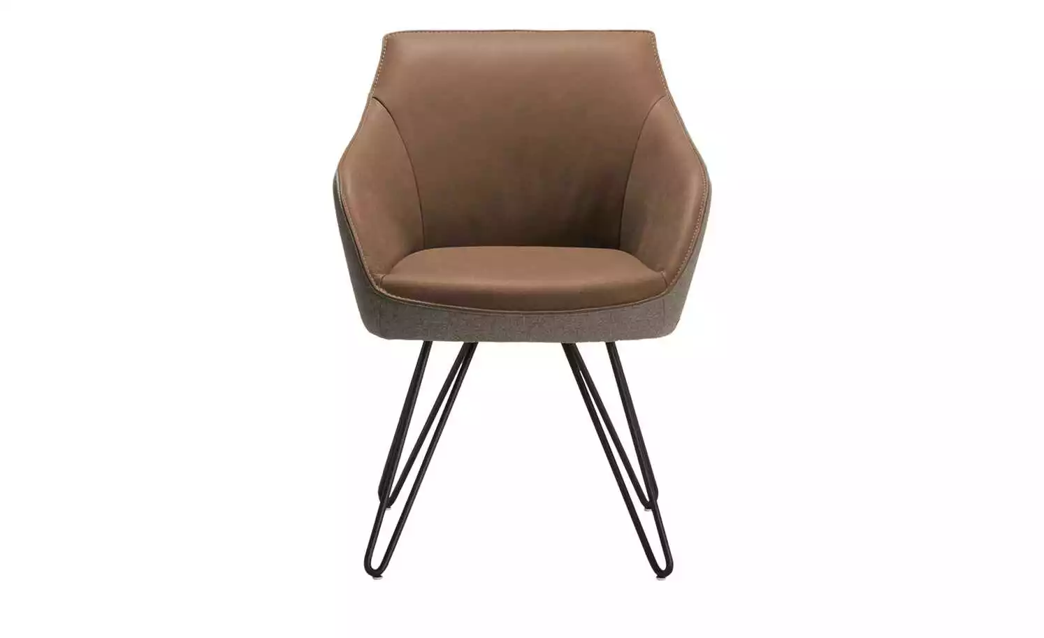 KOINOR Armlehnstuhl Dining System 4 | Chai (Hellbraun) / Dunkelbraun / Kontrastnaht Beige 14 KOINOR Armlehnstuhl Dining System 4 | Chai (Hellbraun) / Dunkelbraun / Kontrastnaht Beige – Bild 12