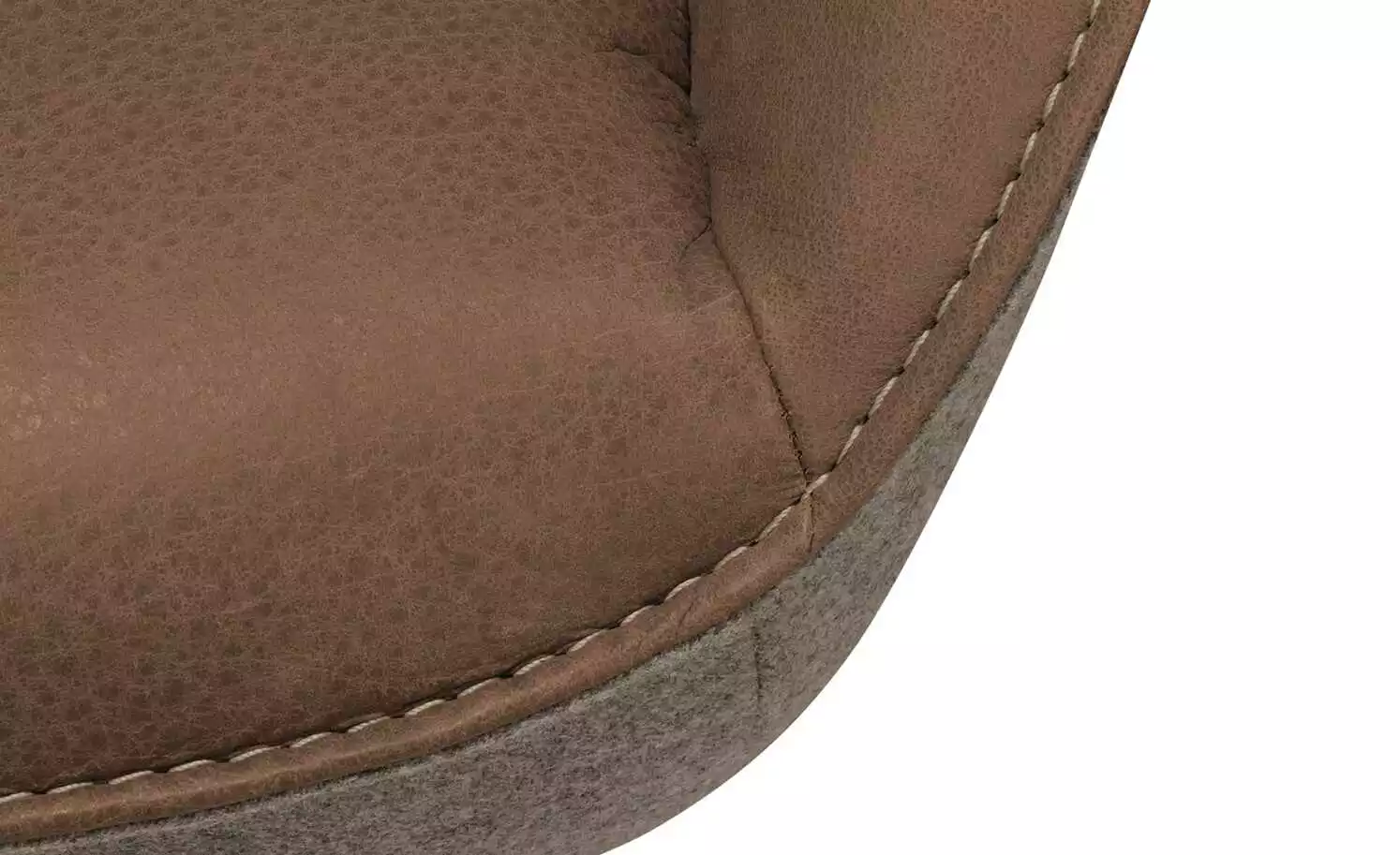 KOINOR Armlehnstuhl Dining System 4 | Chai (Hellbraun) / Dunkelbraun / Kontrastnaht Beige 8 KOINOR Armlehnstuhl Dining System 4 | Chai (Hellbraun) / Dunkelbraun / Kontrastnaht Beige – Bild 6