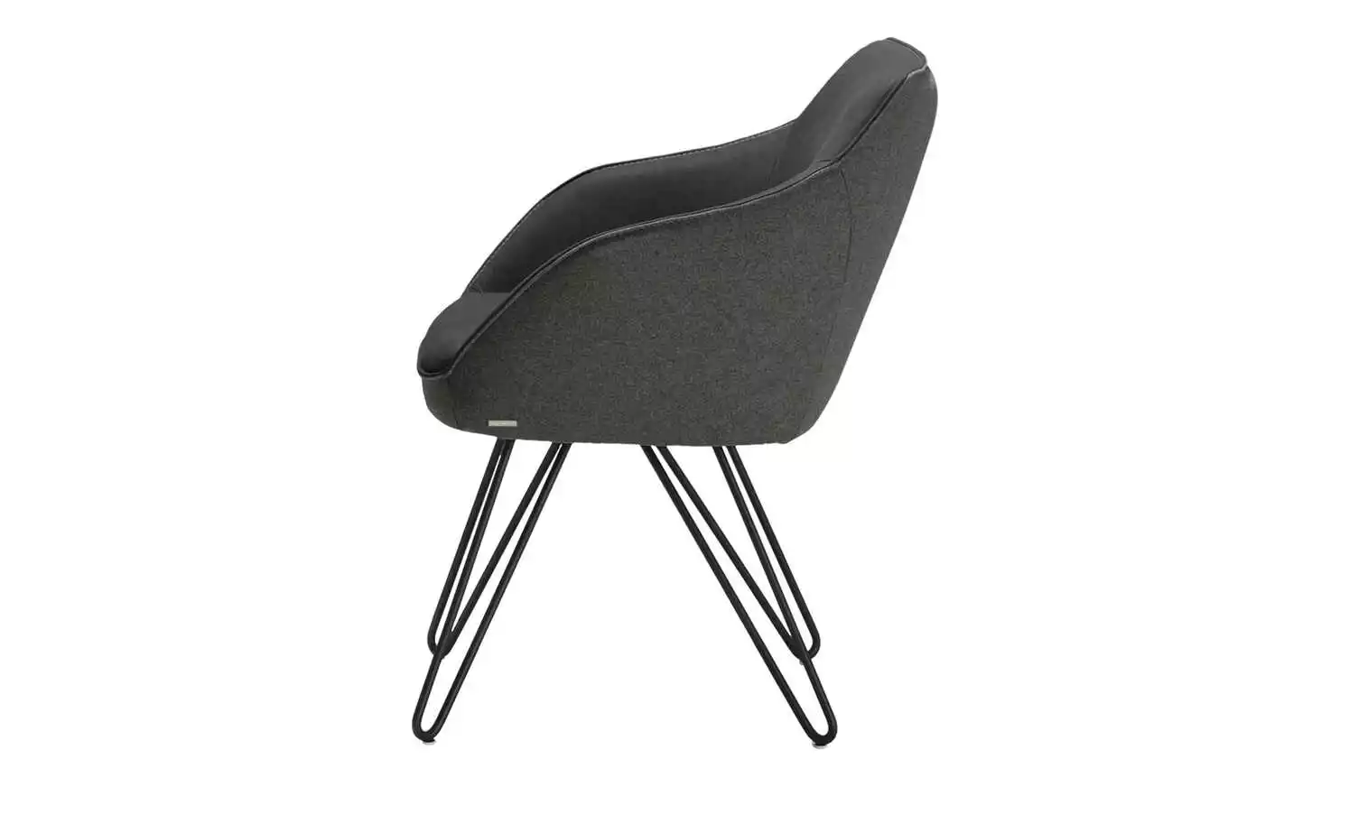 KOINOR Armlehnstuhl Dining System 4 | Omega (Dunkelgrau) / Dunkelgrau / Kontrastnaht Hellgrau 12 KOINOR Armlehnstuhl Dining System 4 | Omega (Dunkelgrau) / Dunkelgrau / Kontrastnaht Hellgrau – Bild 10