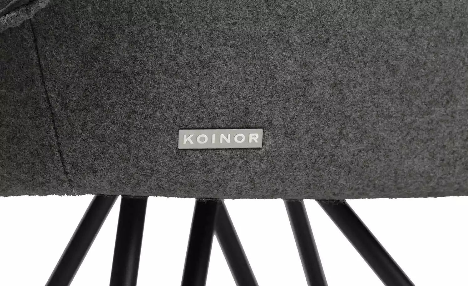 KOINOR Armlehnstuhl Dining System 4 | Omega (Dunkelgrau) / Dunkelgrau / Kontrastnaht Hellgrau 9 KOINOR Armlehnstuhl Dining System 4 | Omega (Dunkelgrau) / Dunkelgrau / Kontrastnaht Hellgrau – Bild 7