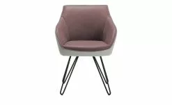 KOINOR Armlehnstuhl Dining System 4 | Plum (Rosa) / Hellgrau / Kontrastnaht Hellgrau -Stühle Verkäufe 2023 15303141 11 202111251235