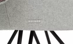 KOINOR Armlehnstuhl Dining System 4 | Plum (Rosa) / Hellgrau / Kontrastnaht Hellgrau -Stühle Verkäufe 2023 15303141 8 202111251235