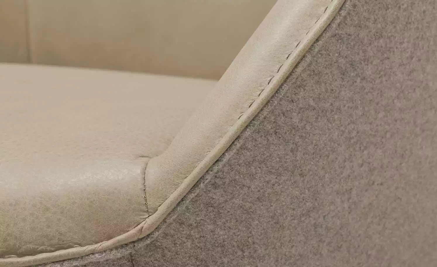 KOINOR Armlehnstuhl Dining System 4 | Jade (Beige) / Braun / Kontrastnaht Dunkelbraun 9 KOINOR Armlehnstuhl Dining System 4 | Jade (Beige) / Braun / Kontrastnaht Dunkelbraun – Bild 7