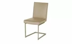KOINOR Leder-Schwingstuhl Sqare | Sabbia (Beige)