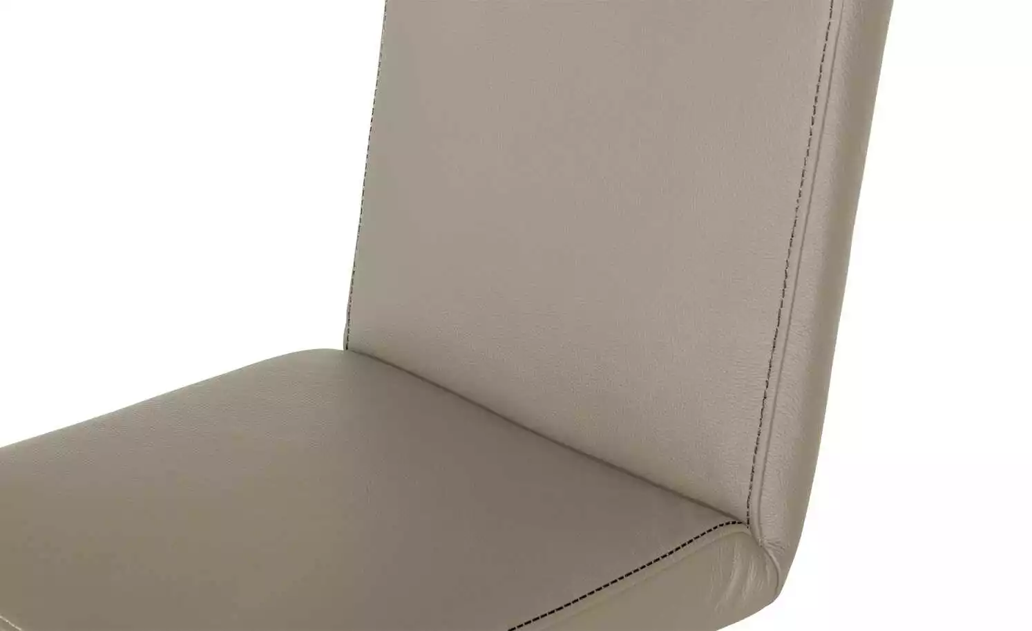 KOINOR Leder-Schwingstuhl Sqare | Nebbia (Taupe) 7 KOINOR Leder-Schwingstuhl Sqare | Nebbia (Taupe) – Bild 5