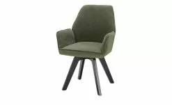 uno Armlehnstuhl drehbar Lotte | Olive (Grün)