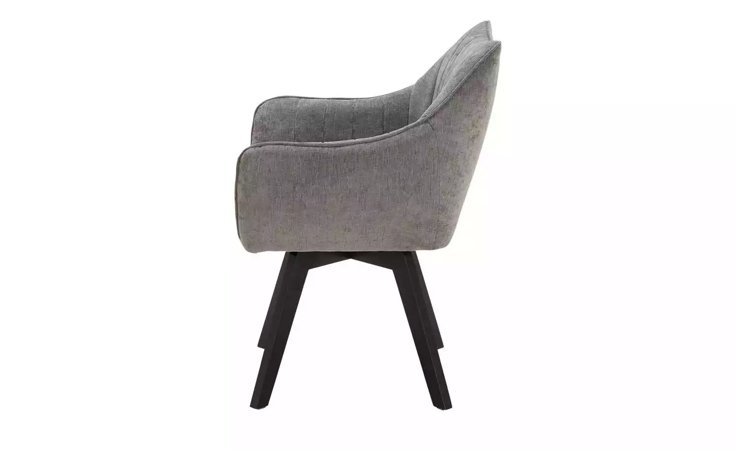 Schalen-Polsterstuhl drehbar Nairobi | Grau 4 Schalen-Polsterstuhl drehbar Nairobi | Grau – Bild 2