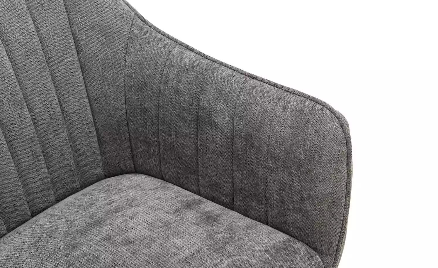 Schalen-Polsterstuhl drehbar Nairobi | Grau 13 Schalen-Polsterstuhl drehbar Nairobi | Grau – Bild 11