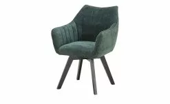 Schalen-Polsterstuhl drehbar Nairobi | Olive (Grün)