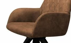 Woodford Polsterstuhl mit Armlehne Bristol | Cognac (Braun) Schwarz Ja -Stühle Verkäufe 2023 15303897 8 202203211234