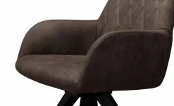 Woodford Polsterstuhl mit Armlehne Bristol | Braun (Dunkelbraun) Schwarz Ja -Stühle Verkäufe 2023 15303898 8 202203211234