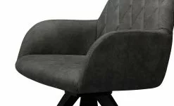 Woodford Polsterstuhl mit Armlehne Bristol | Grau (Dunkelgrau) Schwarz Ja -Stühle Verkäufe 2023 15303899 8 202203211234