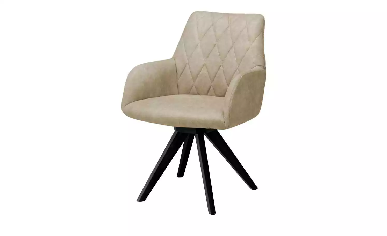 Woodford Polsterstuhl mit Armlehne Bristol | Sand (Beige) Schwarz Nein 3 Woodford Polsterstuhl mit Armlehne Bristol | Sand (Beige) Schwarz Nein