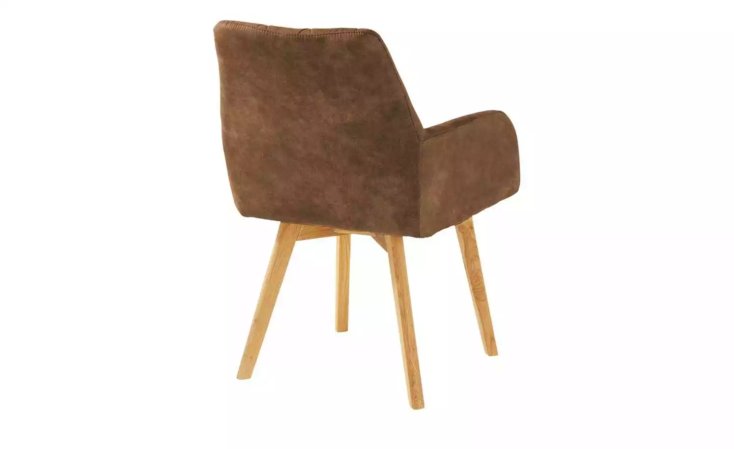 Woodford Polsterstuhl mit Armlehne Bristol | Cognac (Braun) Eiche 4 Woodford Polsterstuhl mit Armlehne Bristol | Cognac (Braun) Eiche – Bild 2