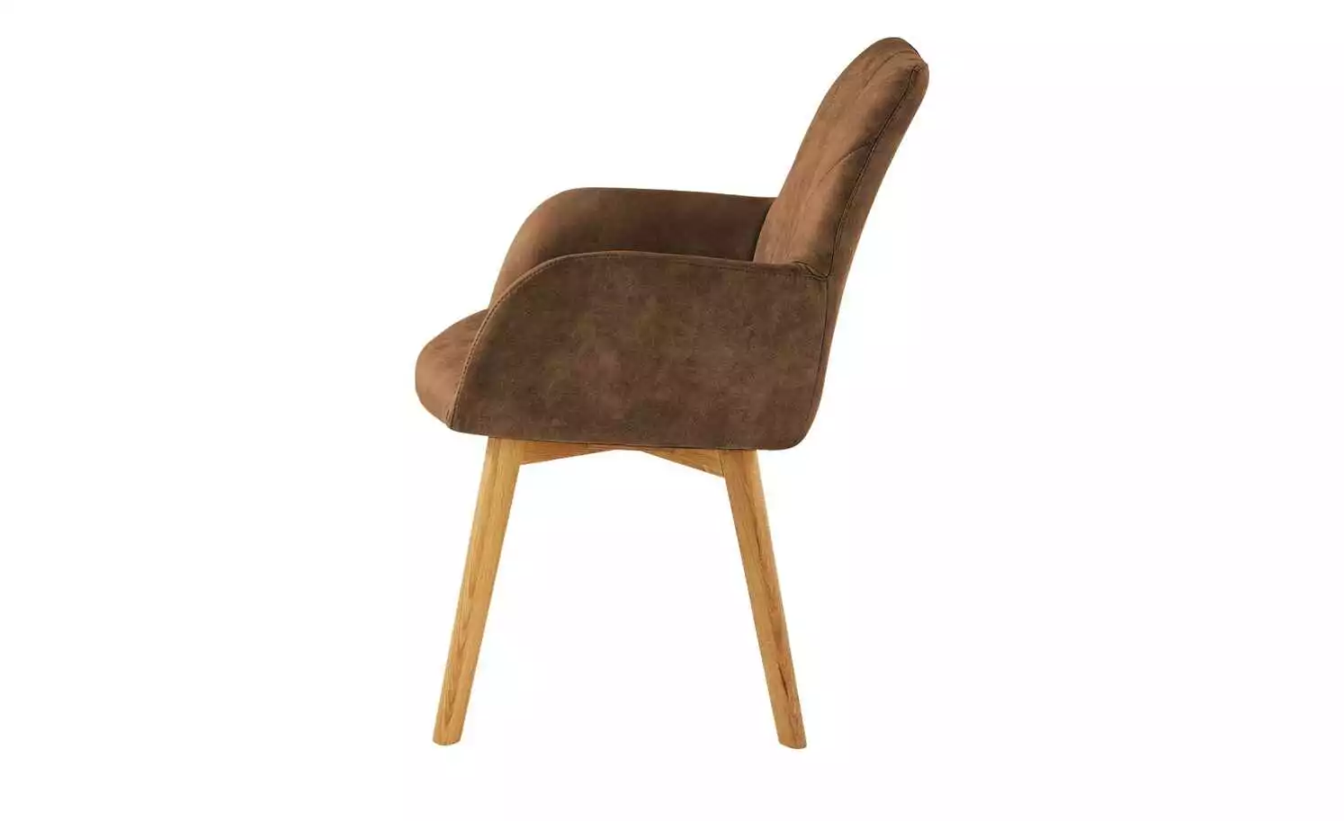 Woodford Polsterstuhl mit Armlehne Bristol | Cognac (Braun) Eiche 5 Woodford Polsterstuhl mit Armlehne Bristol | Cognac (Braun) Eiche – Bild 3