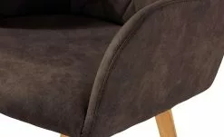 Woodford Polsterstuhl mit Armlehne Bristol | Braun (Dunkelbraun) Eiche -Stühle Verkäufe 2023 15303936 8 202203211234