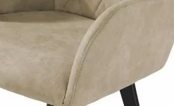 Woodford Polsterstuhl mit Armlehne Bristol | Sand (Beige) Schwarz -Stühle Verkäufe 2023 15303938 8 202203211234