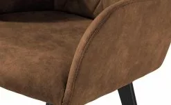 Woodford Polsterstuhl mit Armlehne Bristol | Cognac (Braun) Schwarz -Stühle Verkäufe 2023 15303939 7 202203211234