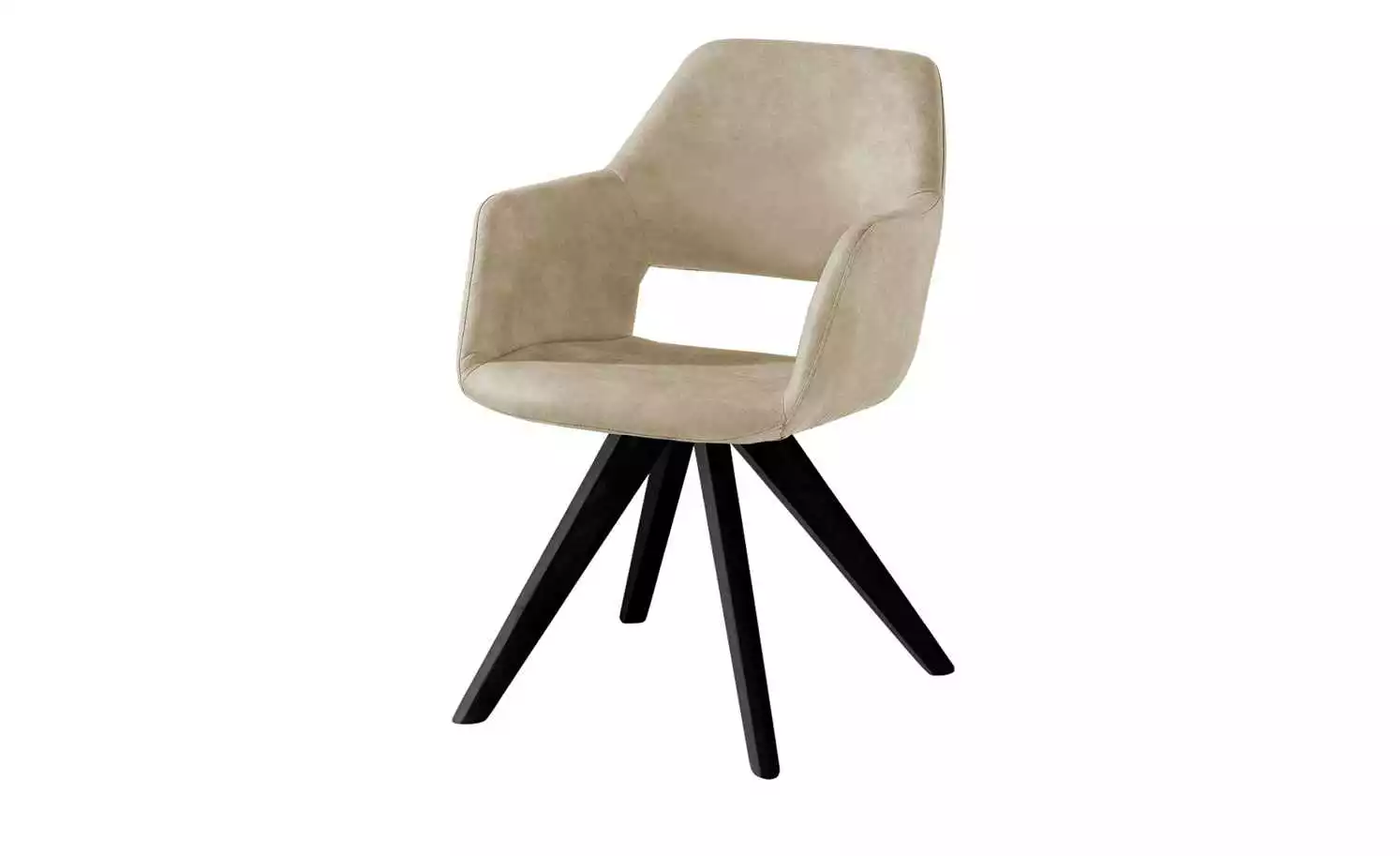 Woodford Polsterstuhl mit Armlehne Berlin | Sand (Beige) Schwarz Ja 3 Woodford Polsterstuhl mit Armlehne Berlin | Sand (Beige) Schwarz Ja