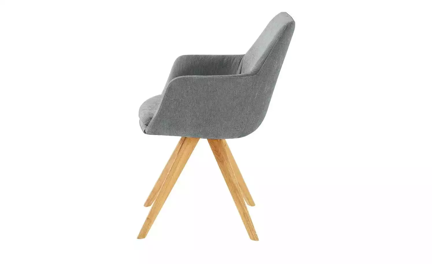 Woodford Polsterstuhl mit Armlehne Helsinki | Grau Nein Eiche 9 Woodford Polsterstuhl mit Armlehne Helsinki | Grau Nein Eiche – Bild 7