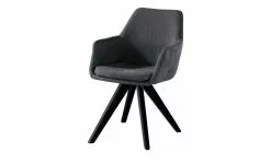 Woodford Polsterstuhl mit Armlehne Helsinki | Schwarz Nein Schwarz