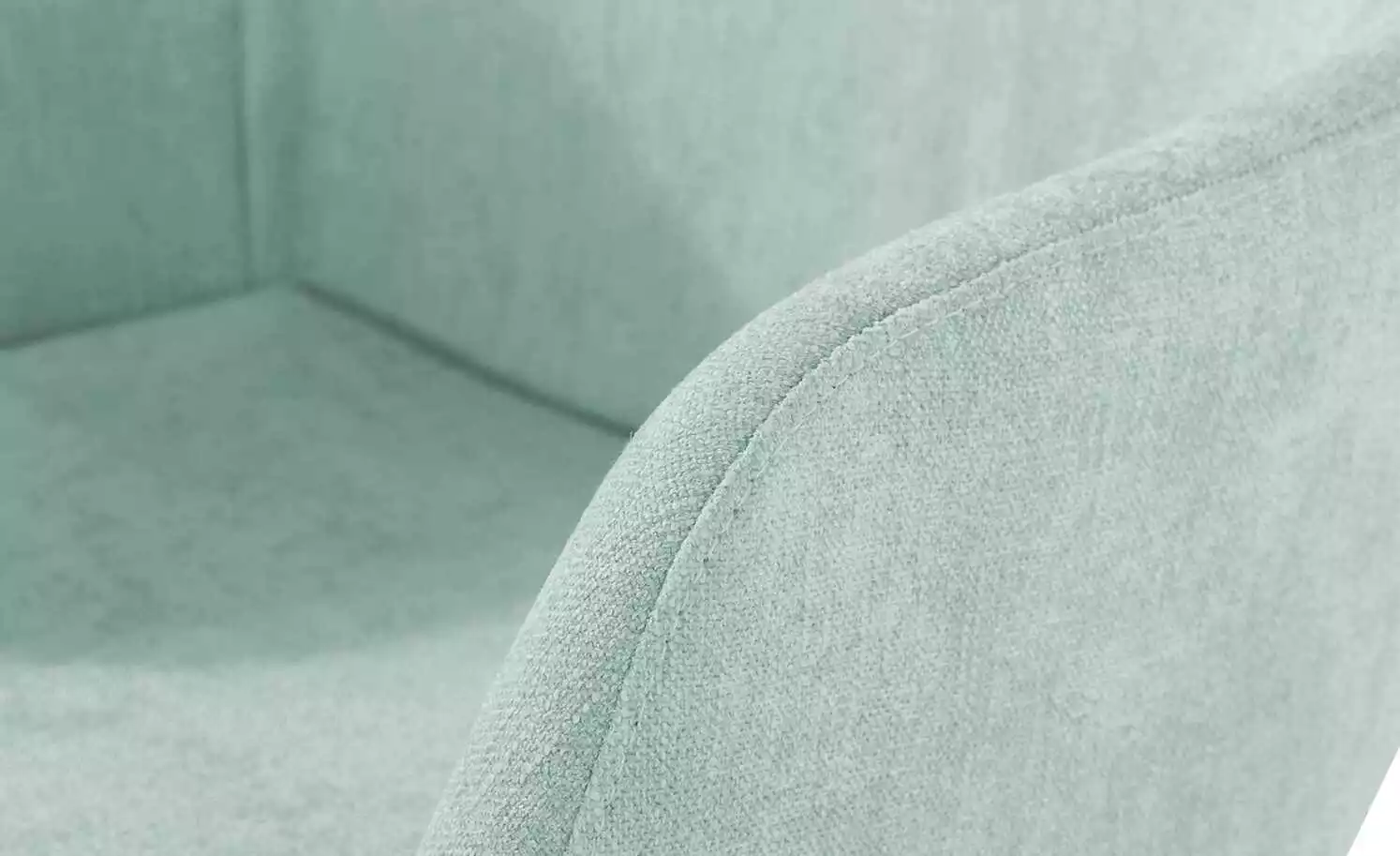 Woodford Polsterstuhl mit Armlehne Helsinki | Türkis Nein Schwarz 8 Woodford Polsterstuhl mit Armlehne Helsinki | Türkis Nein Schwarz – Bild 6