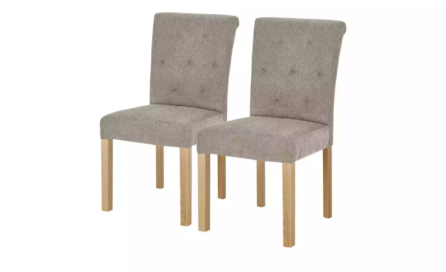 Woodford 2er Set Polsterstuhl Messena | Cappuccino (Hellbraun) Buche 4 Woodford 2er Set Polsterstuhl Messena | Cappuccino (Hellbraun) Buche – Bild 2