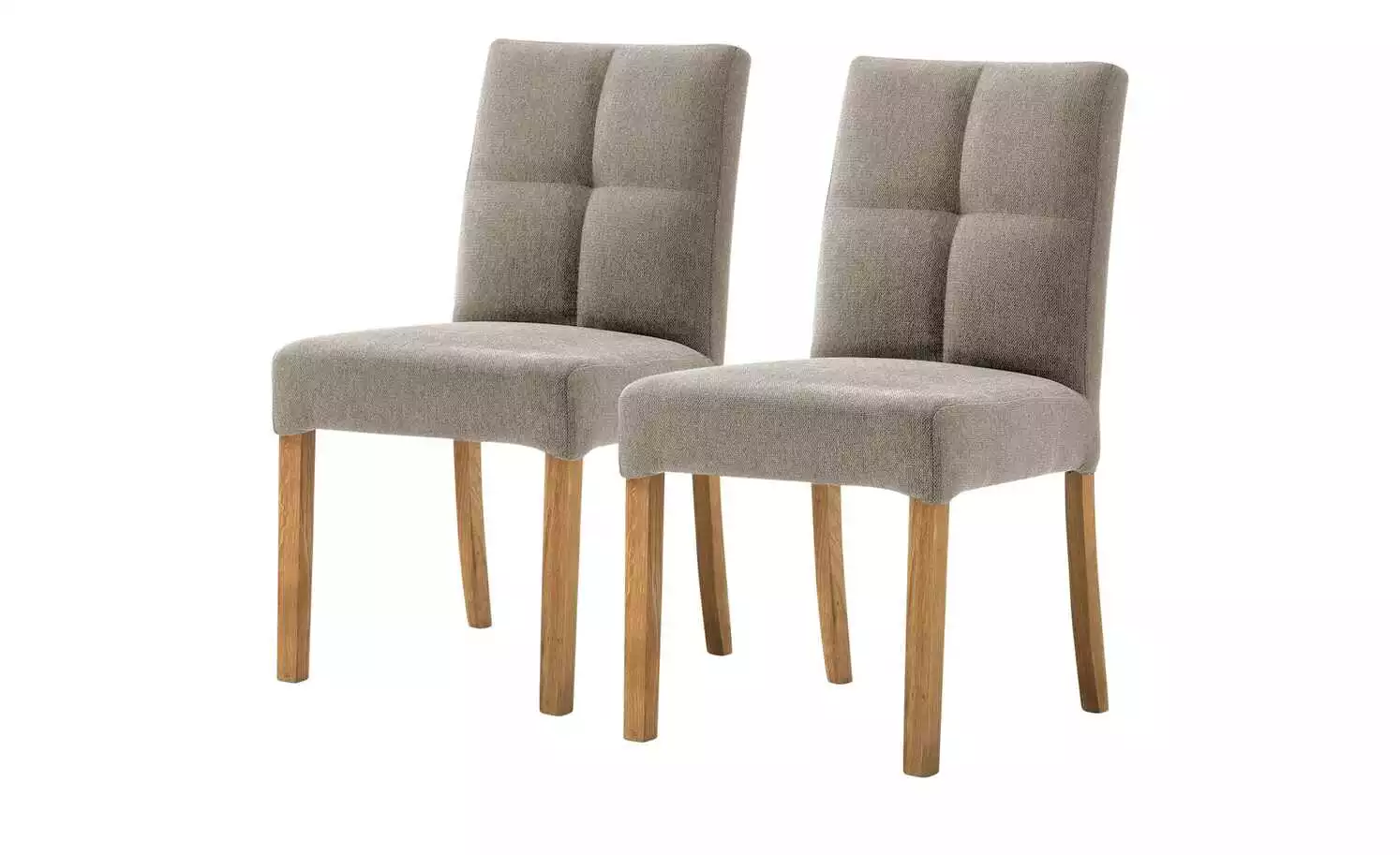 Woodford 2er Set Polsterstuhl Mako | Webstoff fein Cappuccino (Braun) Eiche geölt 3 Woodford 2er Set Polsterstuhl Mako | Webstoff fein Cappuccino (Braun) Eiche geölt