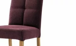 Woodford 2er Set Polsterstuhl Mako | Webstoff fein Bordeaux Eiche geölt -Stühle Verkäufe 2023 15304108 2 202204292232