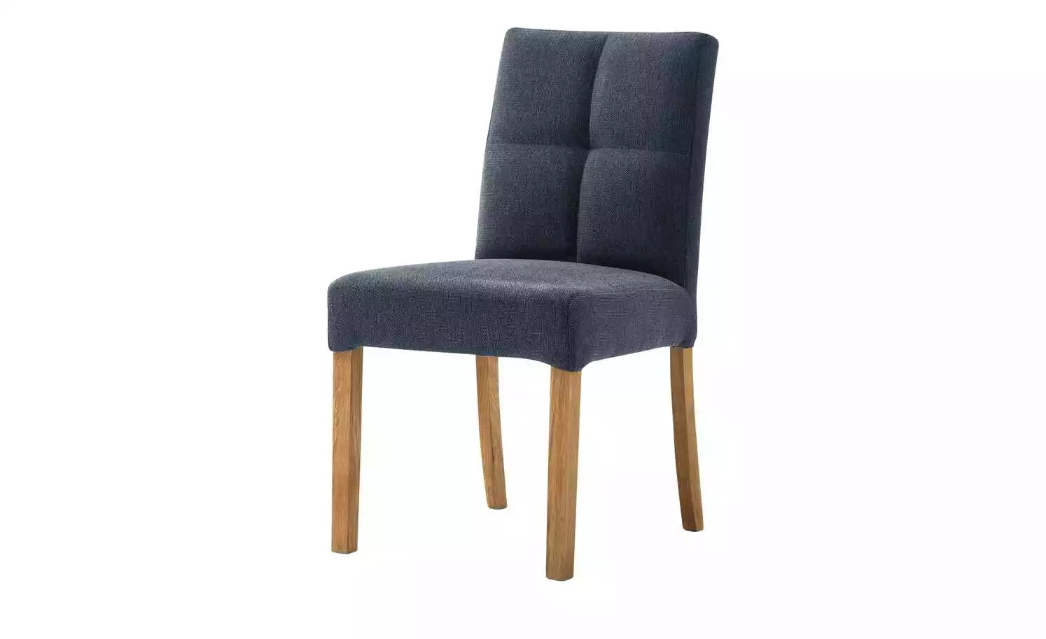 Woodford 2er Set Polsterstuhl Mako | Webstoff fein Nachtblau Eiche geölt 6 Woodford 2er Set Polsterstuhl Mako | Webstoff fein Nachtblau Eiche geölt – Bild 4