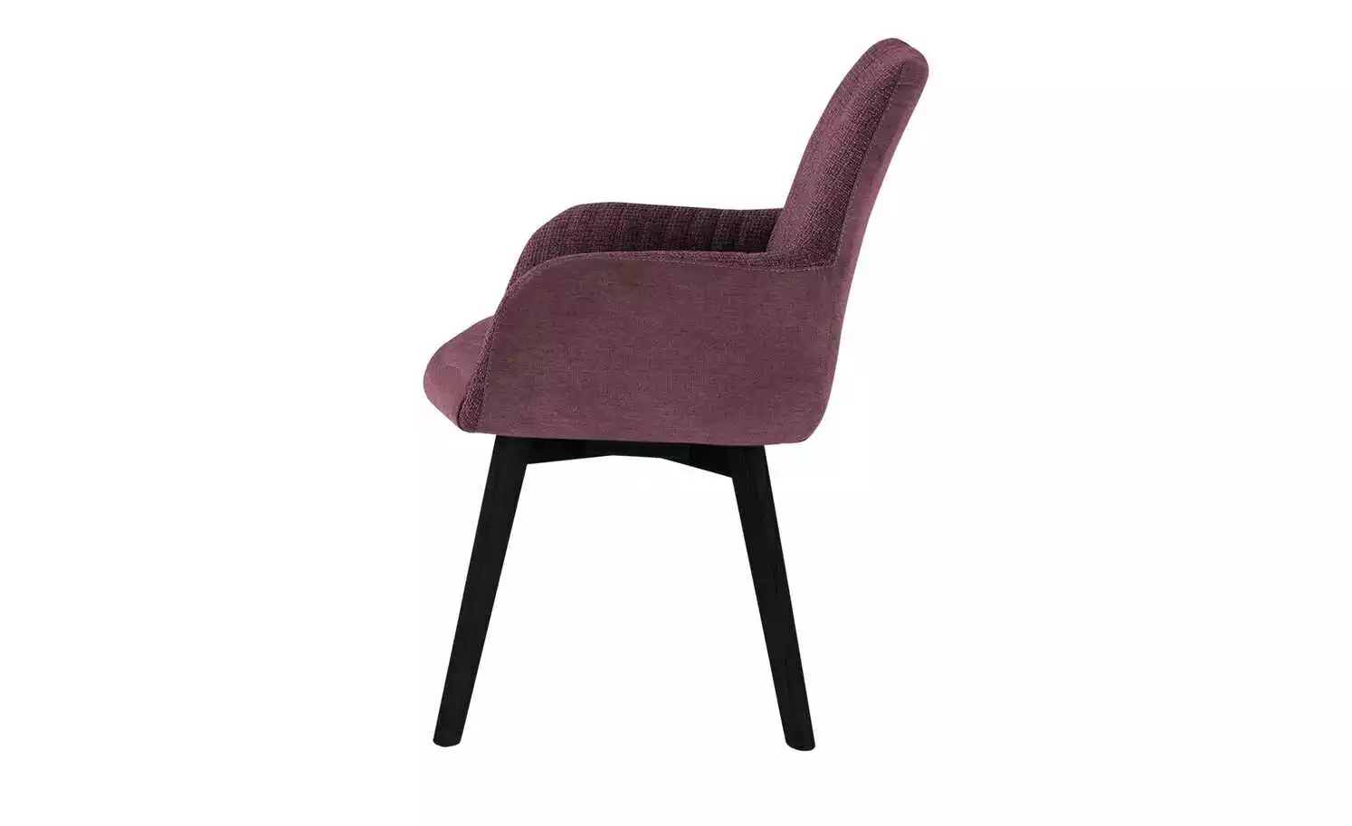 Woodford Polsterstuhl Menda | Bordeaux Schwarz Ja Nein 6 Woodford Polsterstuhl Menda | Bordeaux Schwarz Ja Nein – Bild 4