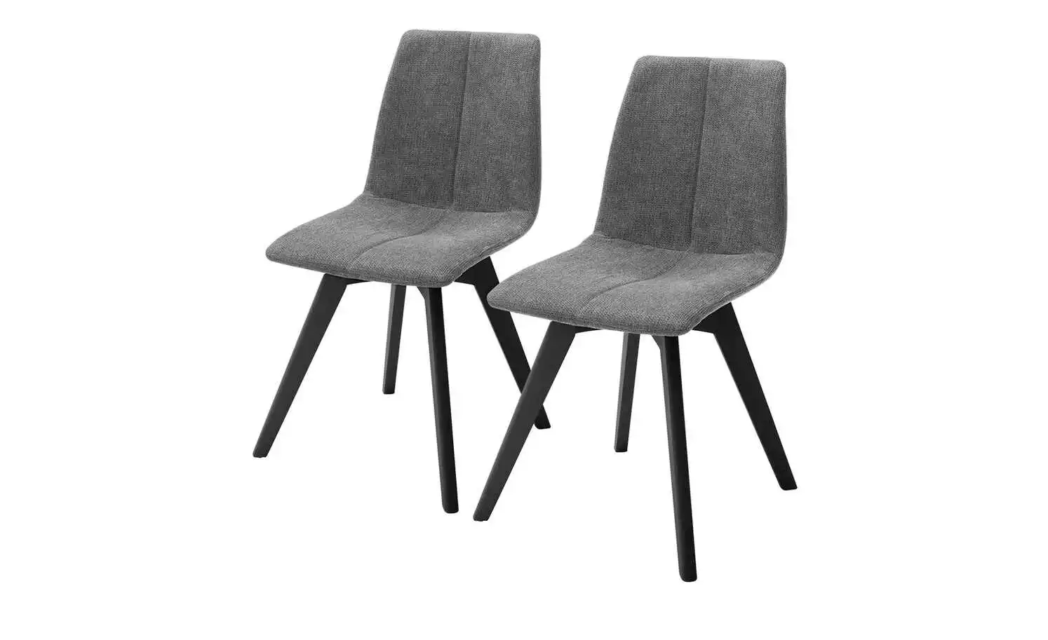 Woodford 2er Set Polsterstuhl Marven | Anthrazit Schwarz 3 Woodford 2er Set Polsterstuhl Marven | Anthrazit Schwarz