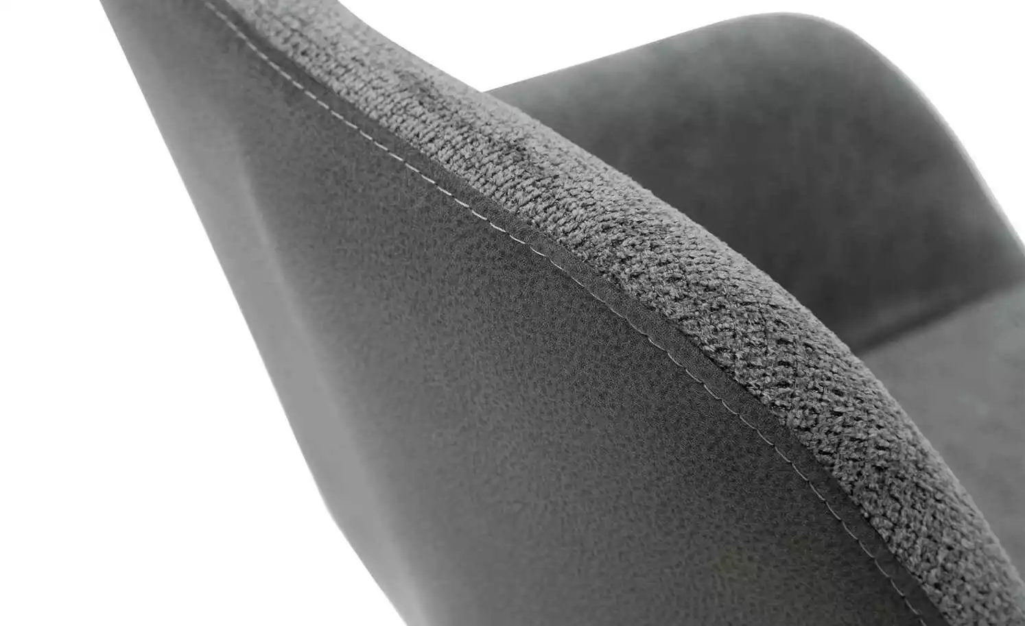 Woodford Polsterstuhl Lucina | Anthrazit Wildeiche Ja 4 Woodford Polsterstuhl Lucina | Anthrazit Wildeiche Ja – Bild 2