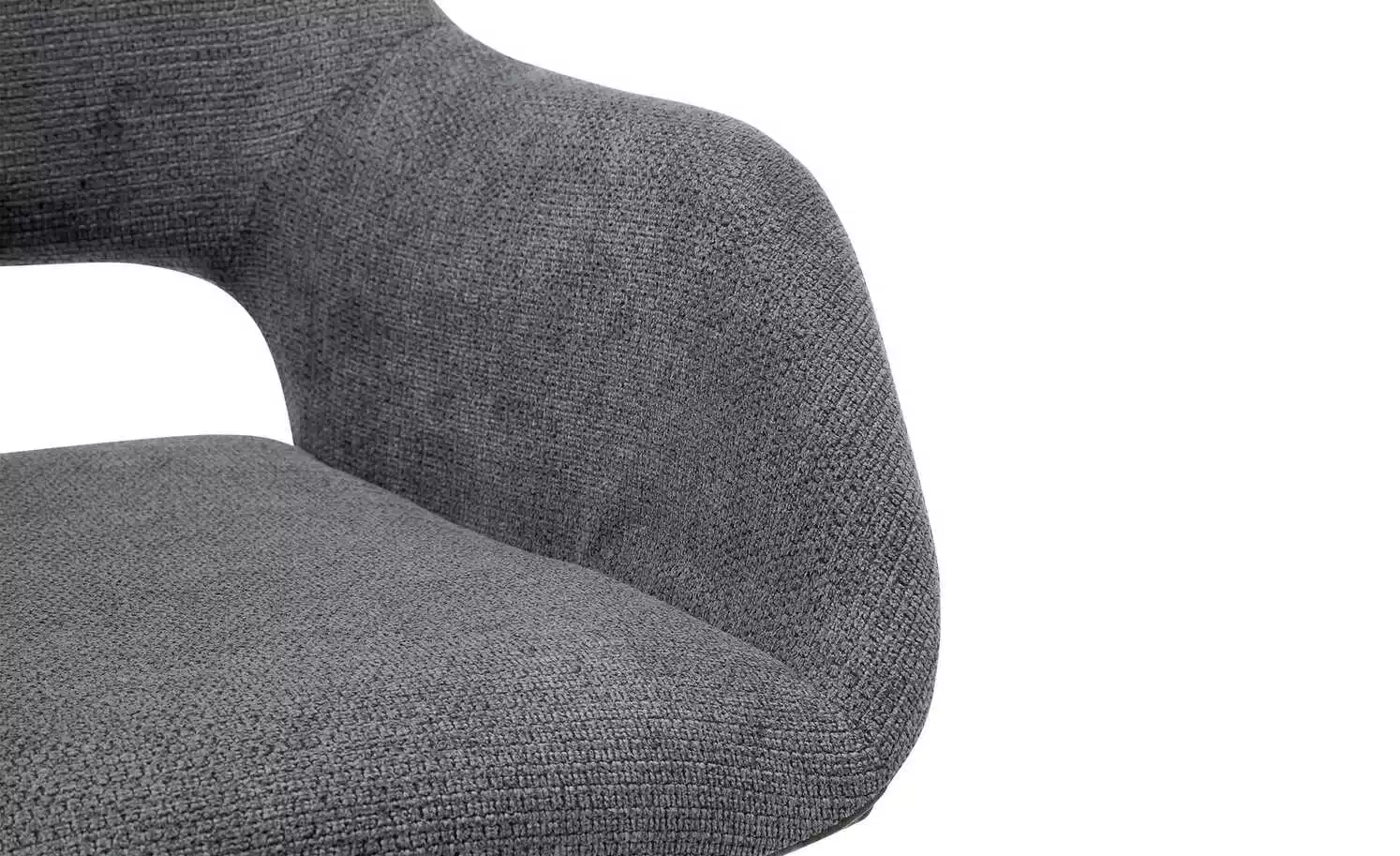 Woodford Polsterstuhl Lucina | Anthrazit Wildeiche Ja 5 Woodford Polsterstuhl Lucina | Anthrazit Wildeiche Ja – Bild 3