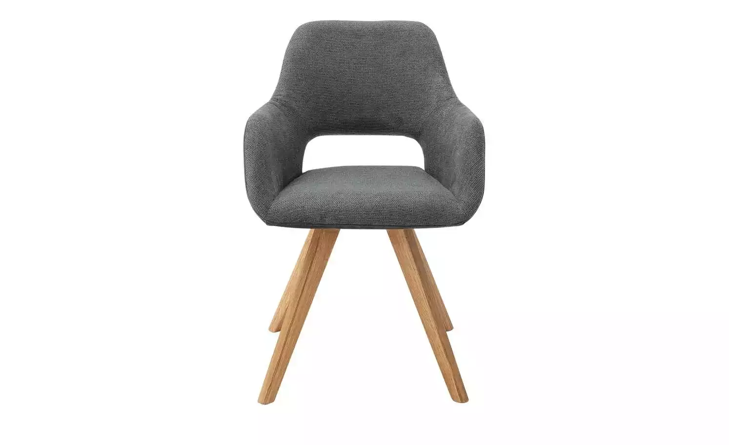 Woodford Polsterstuhl Lucina | Anthrazit Wildeiche Ja 6 Woodford Polsterstuhl Lucina | Anthrazit Wildeiche Ja – Bild 4
