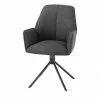 Stuhl Flynn | Anthrazit (drehbar) Ja