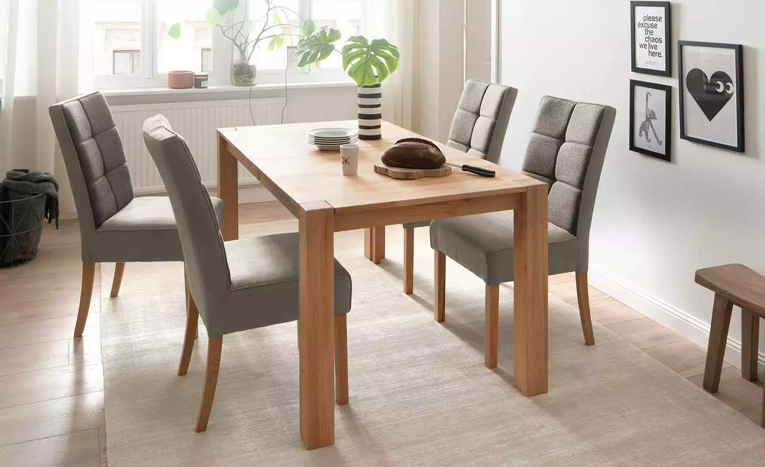 Woodford 2er Set Polsterstuhl Renaldo | Cappuccino (Braun) Buche natur 3 Woodford 2er Set Polsterstuhl Renaldo | Cappuccino (Braun) Buche natur