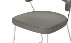 Connubia Kufenstuhl Leder New York | Taubengrau -Stühle Verkäufe 2023 15304564 5 202112022232