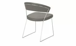 Connubia Kufenstuhl Leder New York | Taubengrau -Stühle Verkäufe 2023 15304564 7 202112022232