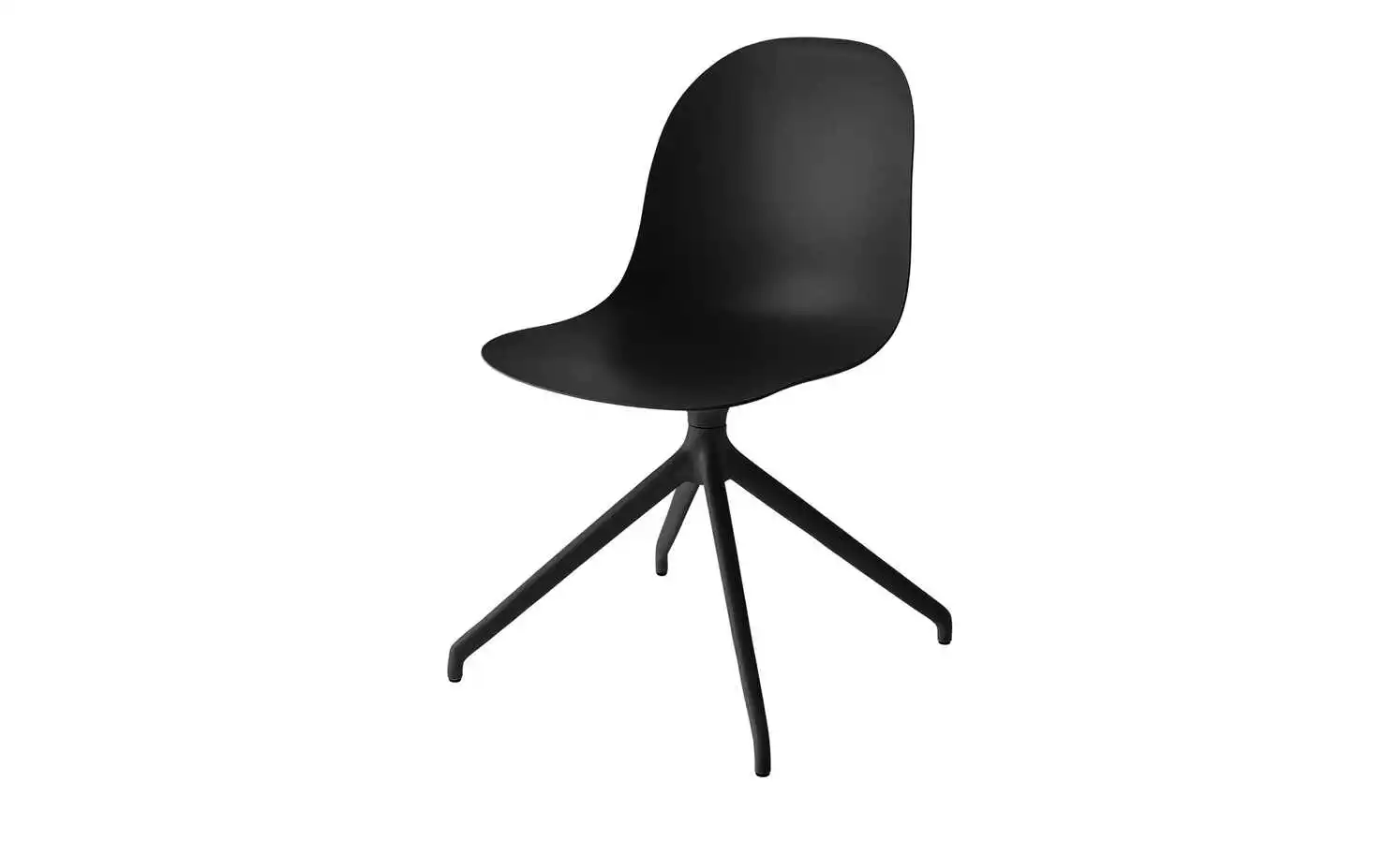 Connubia Schalenstuhl Academy | Schwarz 180 Grad drehbar mit Rückstellfunktion Schwarz 3 Connubia Schalenstuhl Academy | Schwarz 180 Grad drehbar mit Rückstellfunktion Schwarz