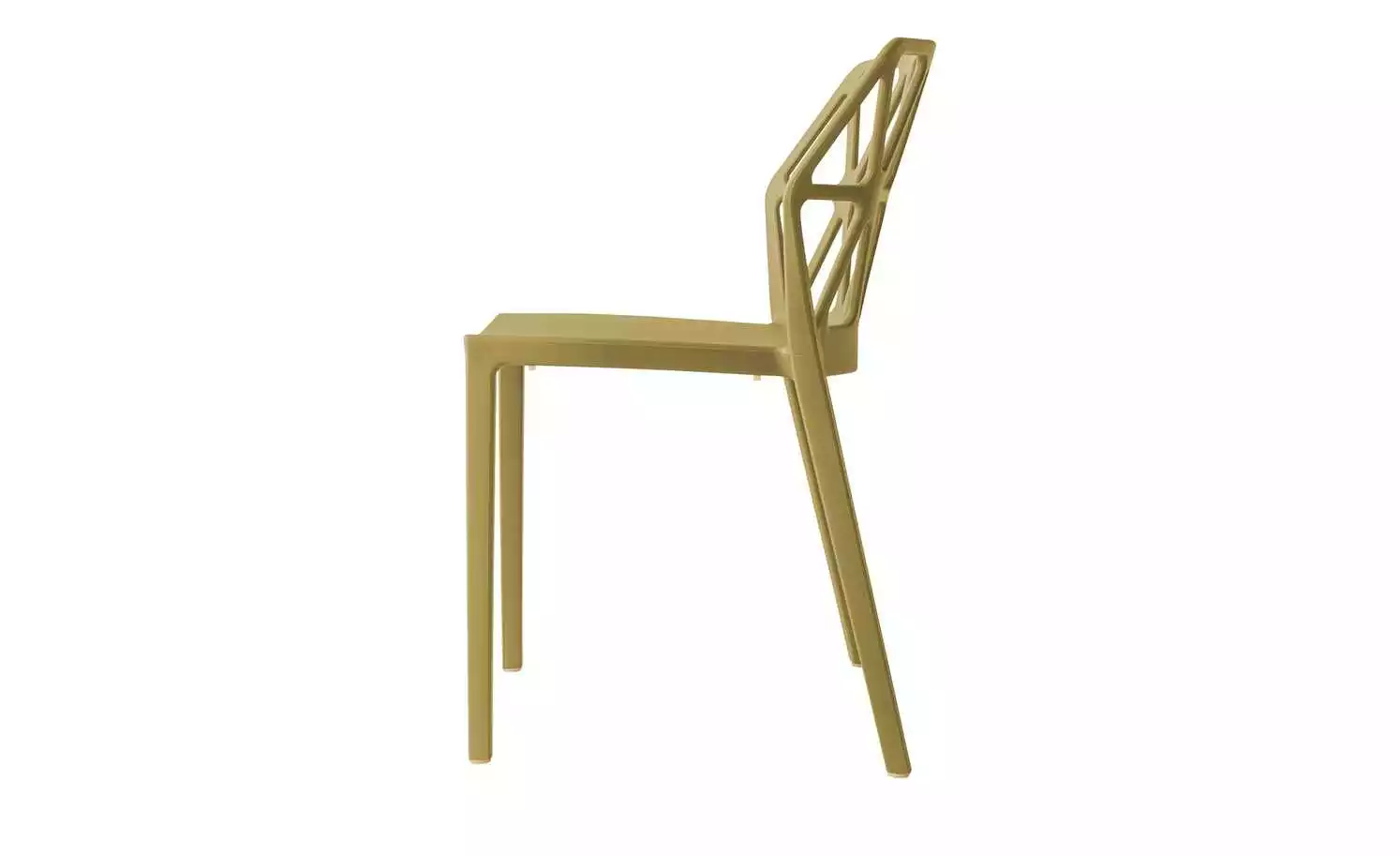 Connubia Stuhl stapelbar Alchemia | Senfgelb 7 Connubia Stuhl stapelbar Alchemia | Senfgelb – Bild 5