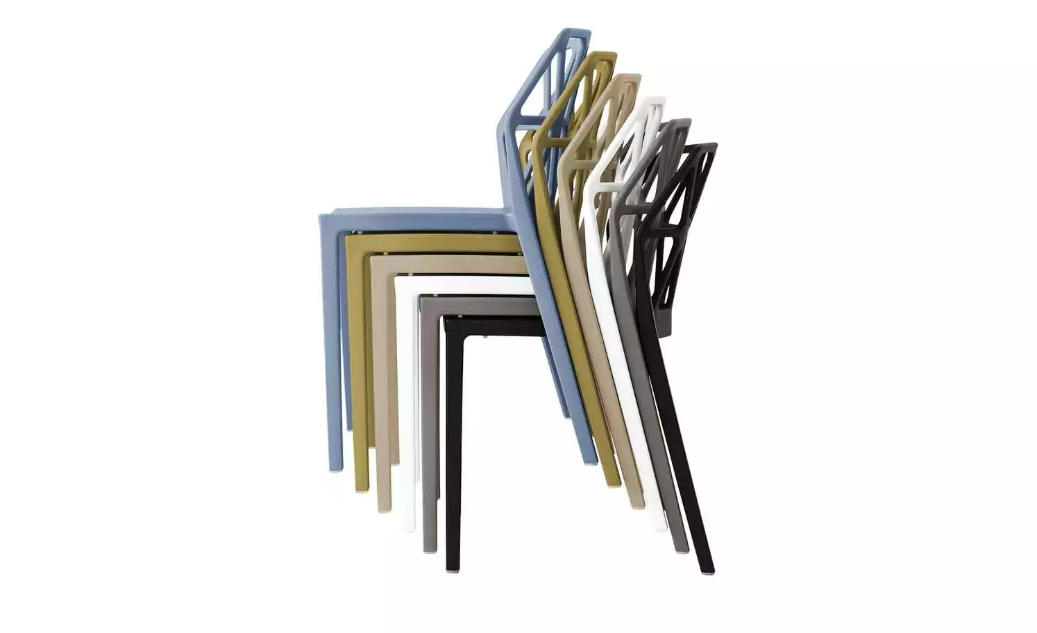 Connubia Stuhl stapelbar Alchemia | Senfgelb 3 Connubia Stuhl stapelbar Alchemia | Senfgelb