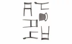 Connubia Stuhl stapelbar Argo | Taubengrau