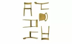 Connubia Stuhl stapelbar Argo | Senfgelb