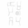 Connubia Stuhl stapelbar Caffe | Schneeweiß -Stühle Verkäufe 2023 15304870 4 202111152233